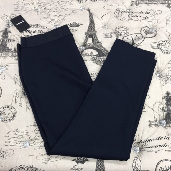 Dkny Logo Waistband Compression Ponte Legging - Picture 7 of 7